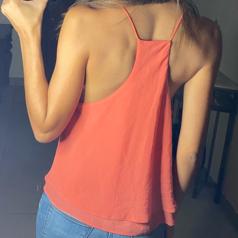 Spaghetti Strap Ruffle Top - Picture 3 of 3